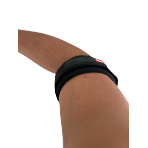 EMPIRE BICEP LEASHES 7mm RED/BLACK