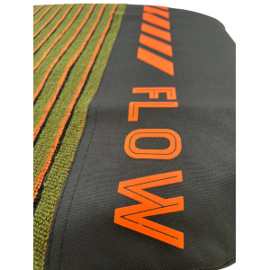FLOW STRETCH BAG BLACK/MILITARY GREEN/ORANGE