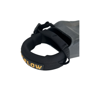 FLOW NEOPRENE FIN-SAVERS BLACK/PILSNER