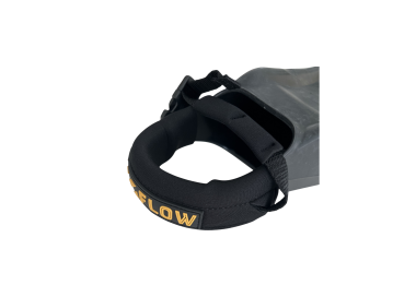 FLOW NEOPRENE FIN-SAVERS BLACK/PILSNER