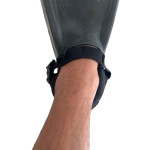 FLOW NEOPRENE FIN-SAVERS BLACK/PILSNER