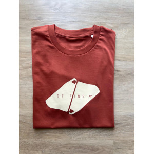 GT BOARDS TEE FINS HARITAGE BROWN