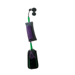 GT BICEP LEASHES 9mm PURPLE/LIME