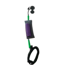 GT BICEP LEASHES 9mm PURPLE/LIME