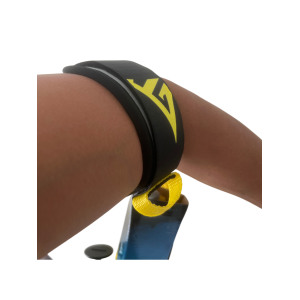 GT BICEP LEASHES 9mm YELLOW/GREY