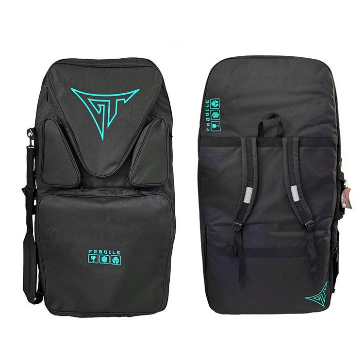 GT TRAVEL BAG BLACK/TURQUOISE