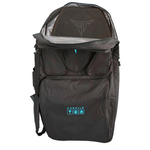 GT TRAVEL BAG BLACK/TURQUOISE