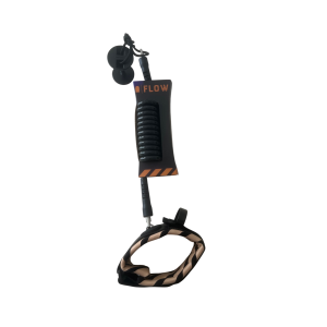 AIR FLOW BICEP LEASH 7mm BLACK/BEIGE