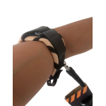 AIR FLOW BICEP LEASH 7mm BLACK/BEIGE