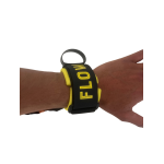 FLOW WRIST LEASH 7mm BLACK/YELLOW