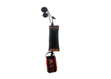 FLOW WRIST LEASH 7mm BLACK/ORANGE