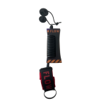 FLOW WRIST LEASH 7mm BLACK/RED