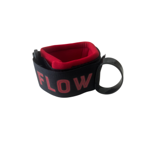 FLOW WRIST LEASH 7mm BLACK/RED