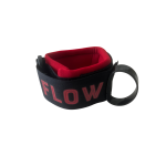 FLOW WRIST LEASH 7mm BLACK/RED