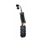 AIR FLOW BICEP LEASH 7mm BLACK/BROWN