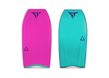 GT BOARDS VOLCANO NEON PINK/TURQUOISE