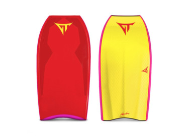 GT BOARDS MEGA-T RED/PINK/YELLOW